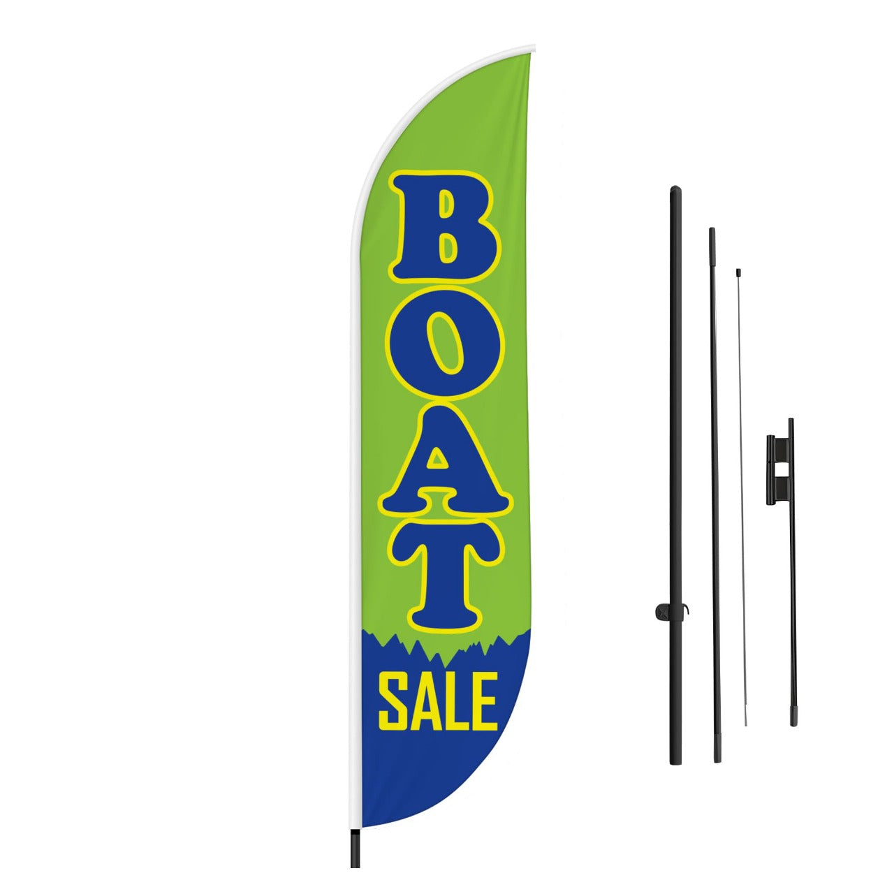 BOAT SALE FEATHER FLAG