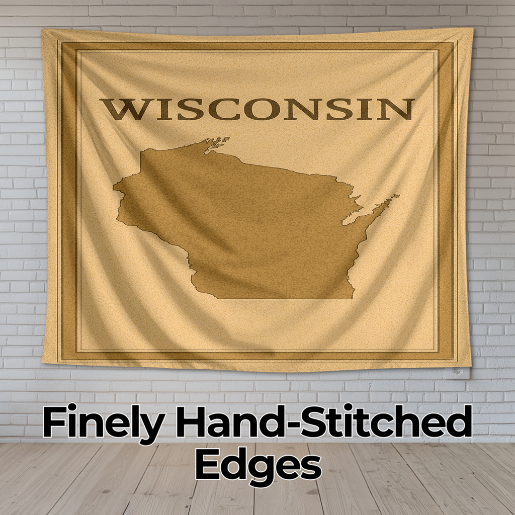 WISCONSIN WALL TAPESTRY