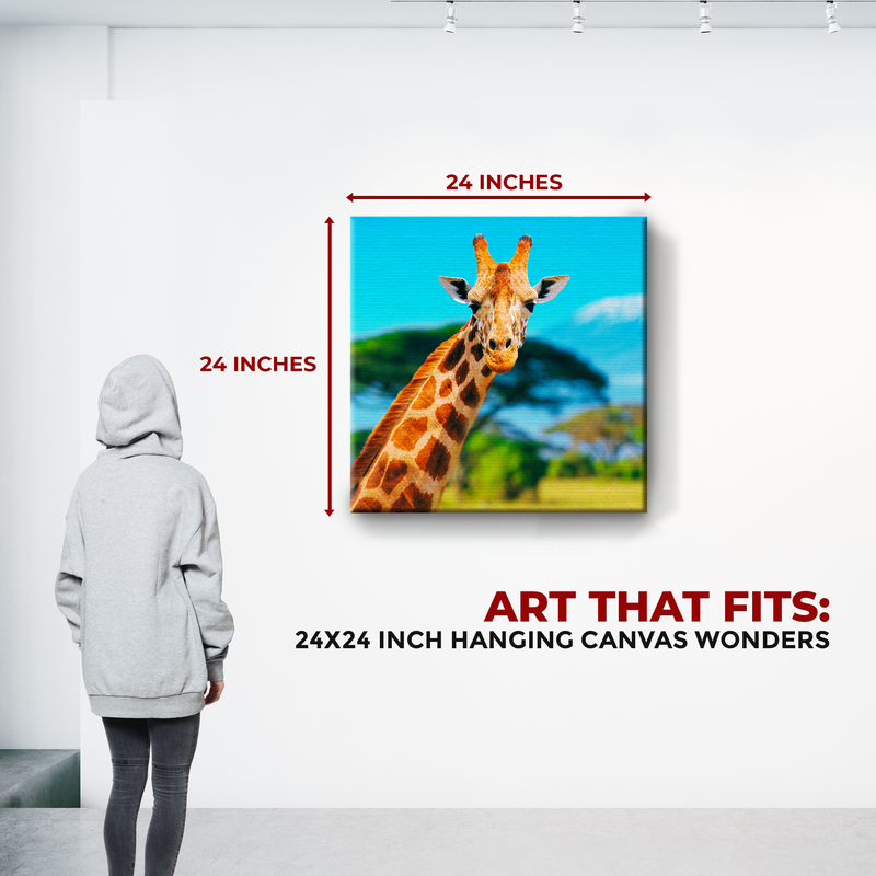 GIRAFFE DECOR CANVAS