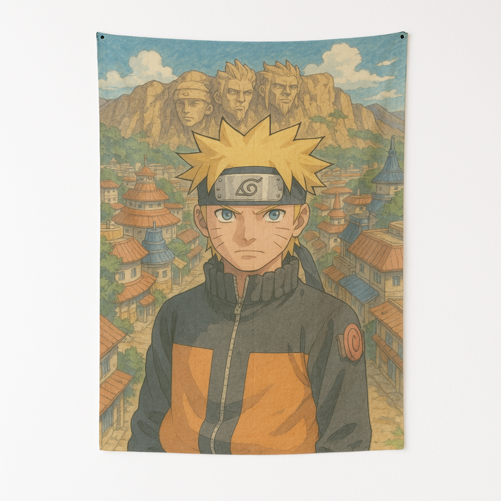 NARUTO'S NINJA LEGACY WALL TAPESTRY