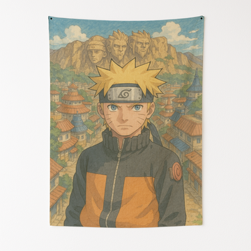 NARUTO'S NINJA LEGACY WALL TAPESTRY