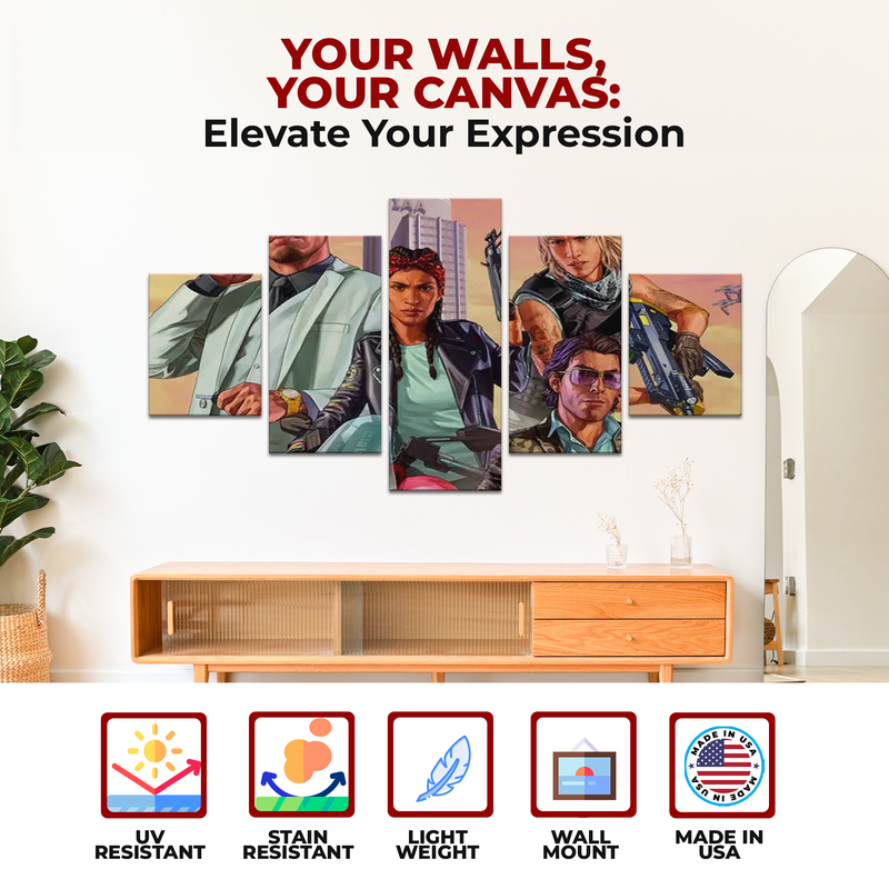 GTA WALL CANVAS