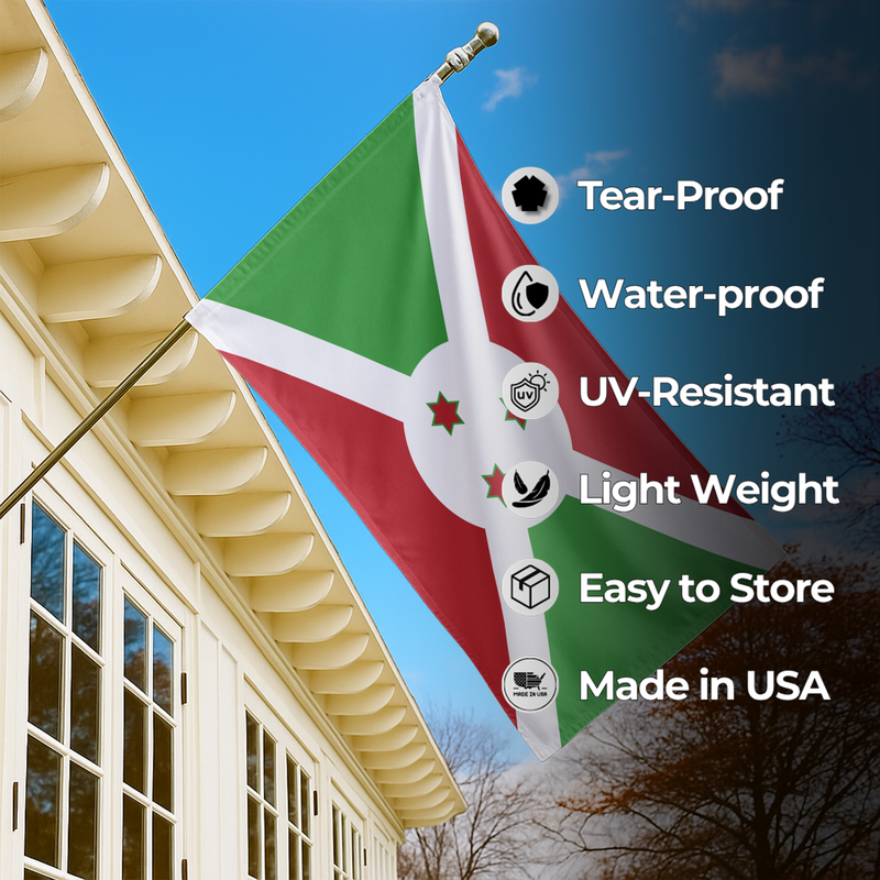 BURUNDI FLAG
