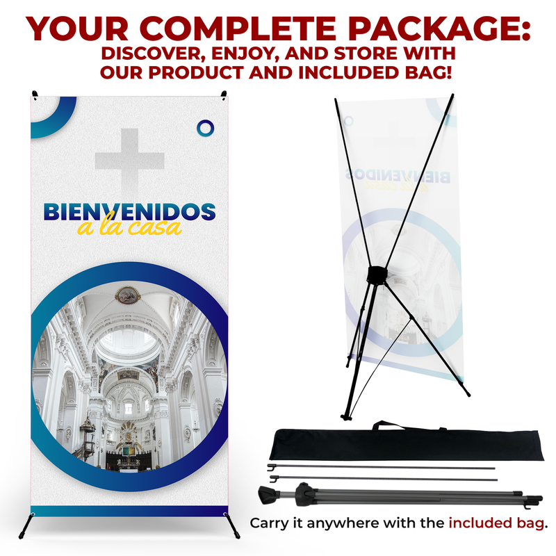 BIENVENIDOS A CASA X-BANNER