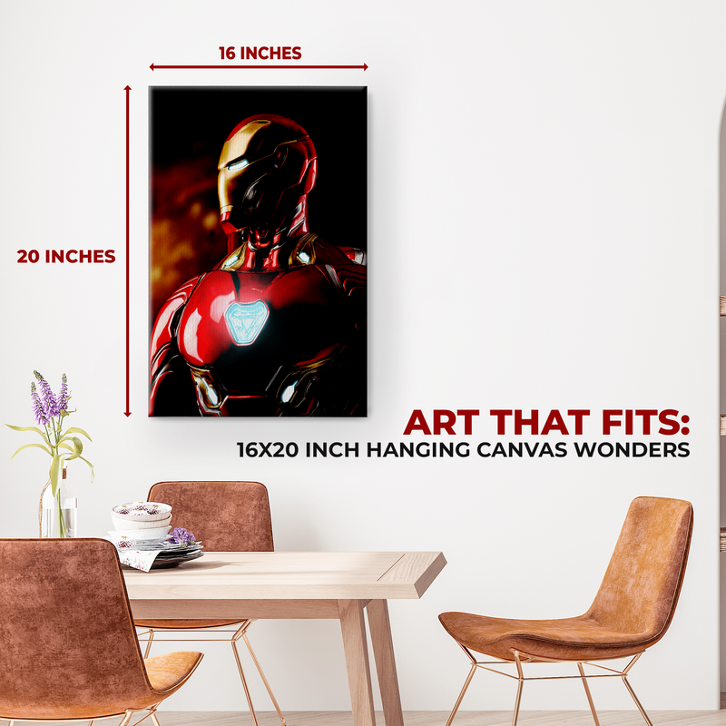 IRON MAN WALL CANVAS DECOR