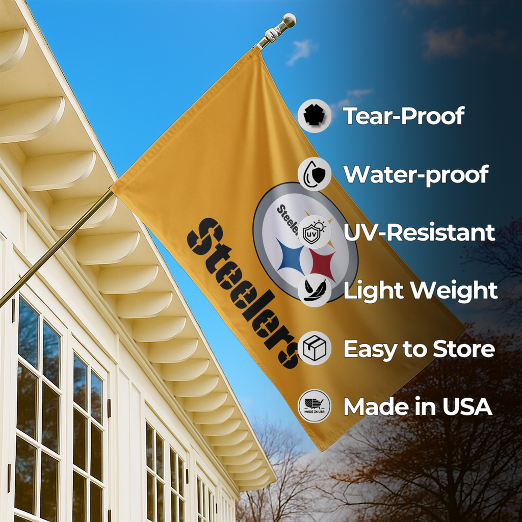 PITTSBURG STEELERS FLAG