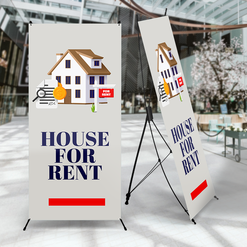 HOUSE FOR RENT X-BANNER