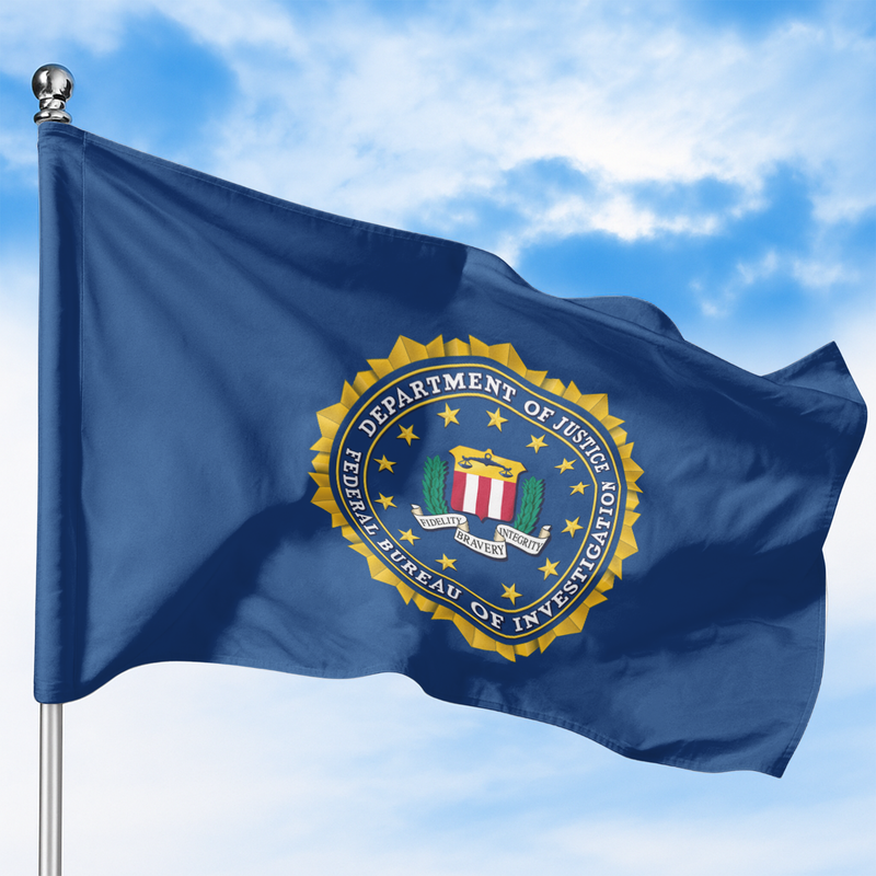 FEDERAL BUREAU OF INVESTIGATION FLAG