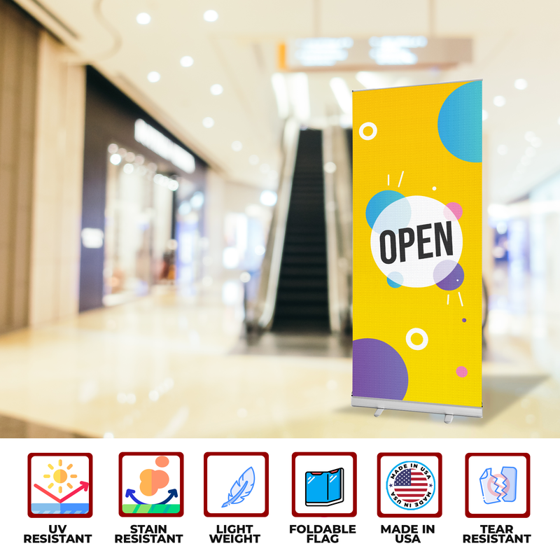 OPEN BANNER RETRACTABLE