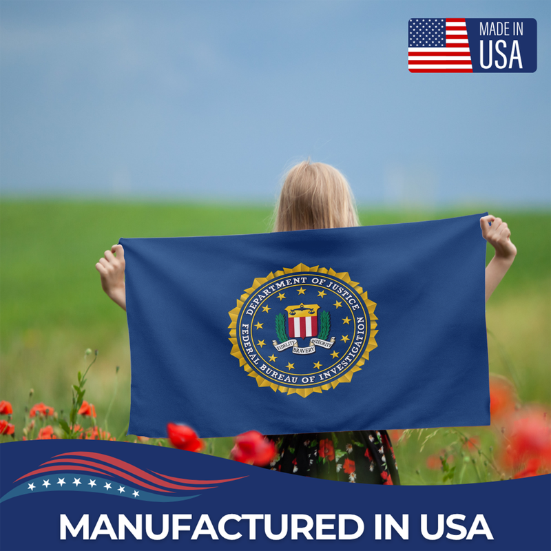 FEDERAL BUREAU OF INVESTIGATION FLAG