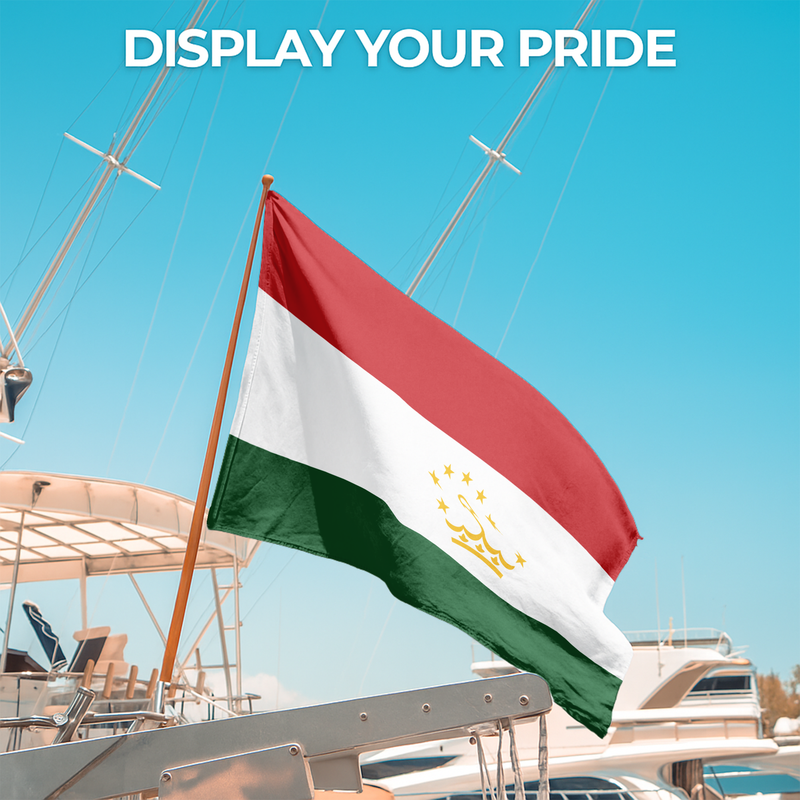 TAJIKISTAN FLAG
