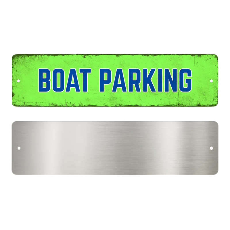 BOAT PARKING SIGN