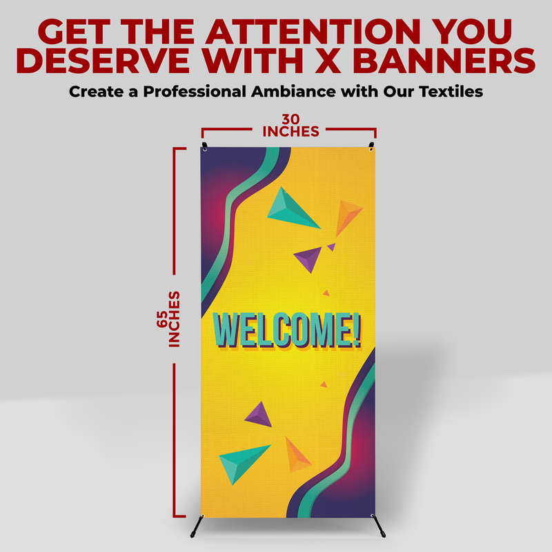 WELCOME X-BANNER