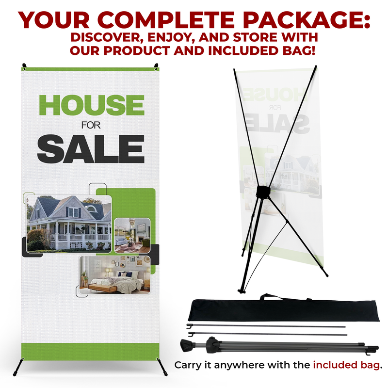 HOUSE FOR SALE X-BANNER