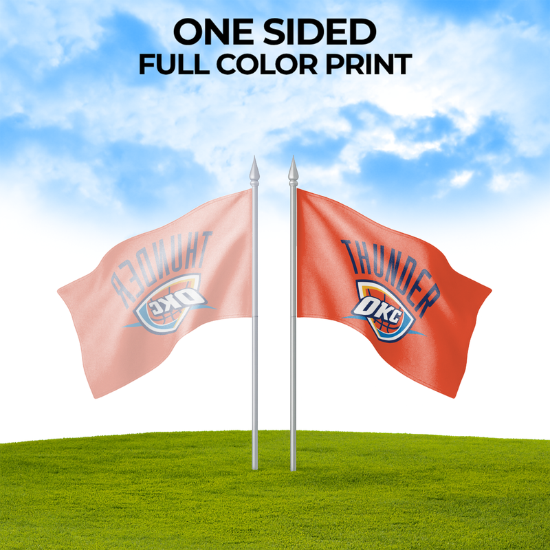 OKLAHOMA CITY THUNDER FLAG