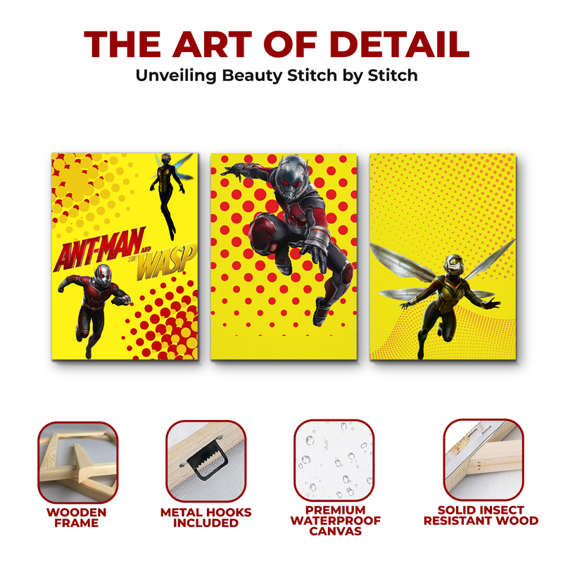 ANT-MAN & THE WASP CANVAS DECOR