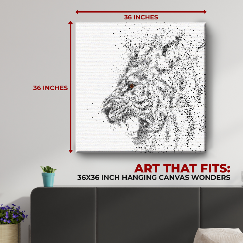 LION CANVAS DECOR