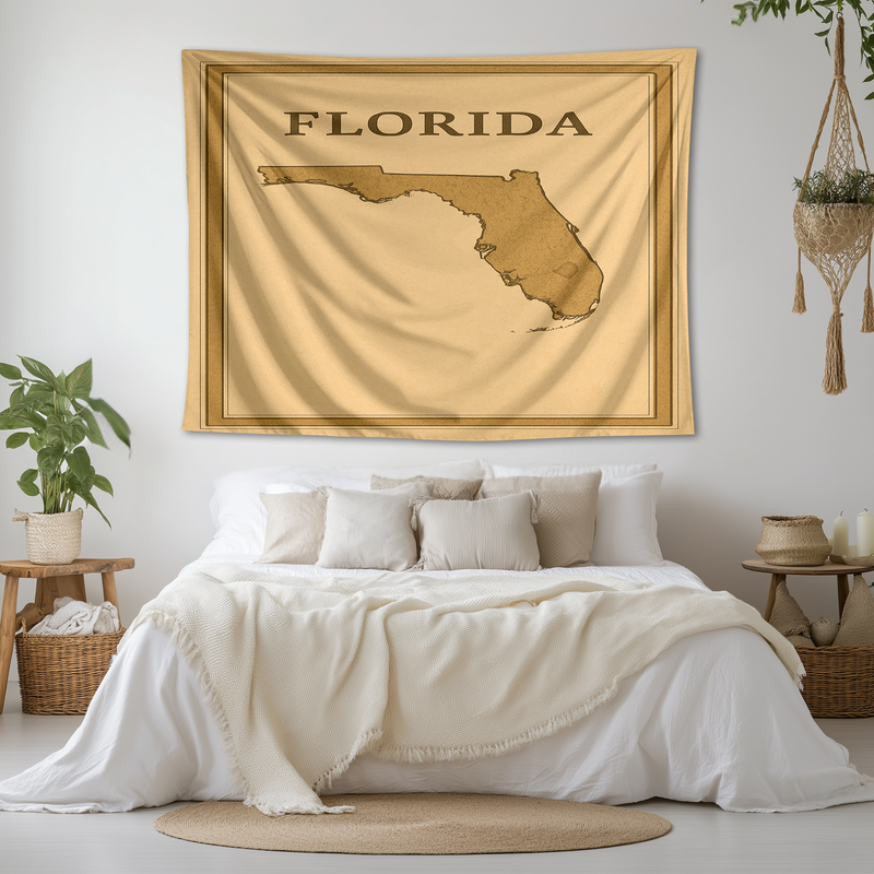 FLORIDA WALL TAPESTRY