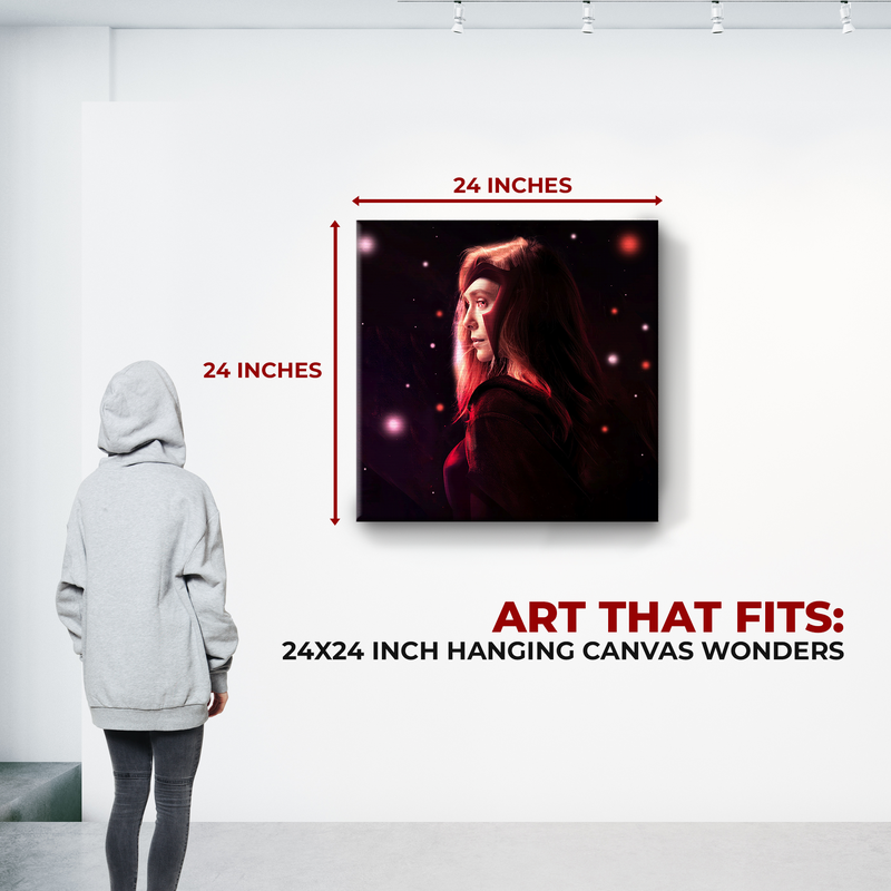 SCARLET WITCH WALL CANVAS DECOR