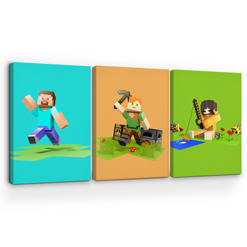 MINECRAFT CANVAS DECOR
