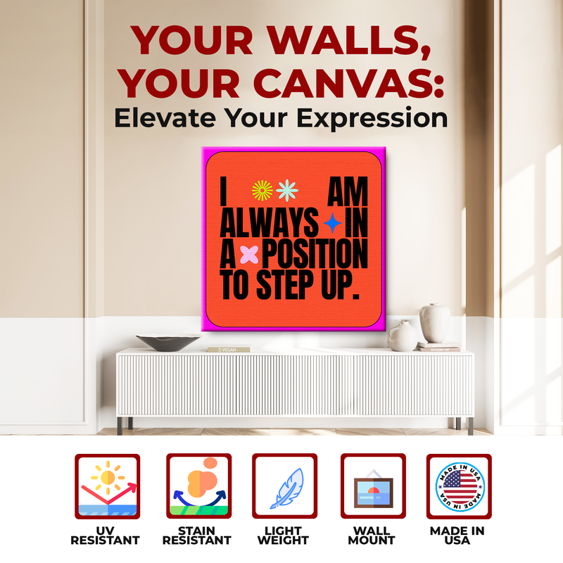 STEP UP DECOR CANVAS