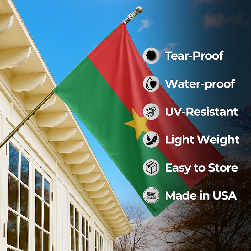 BURKINA FASO FLAG