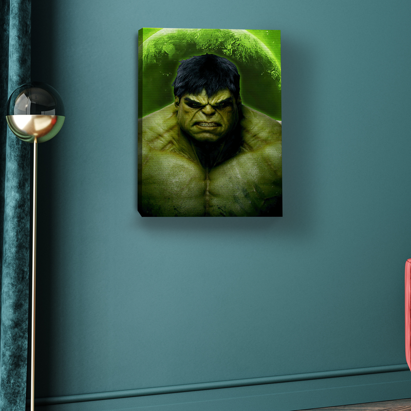 HULK WALL CANVAS DECOR