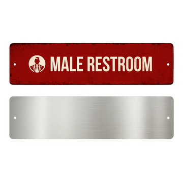 MALE RESTHROOM SIGN