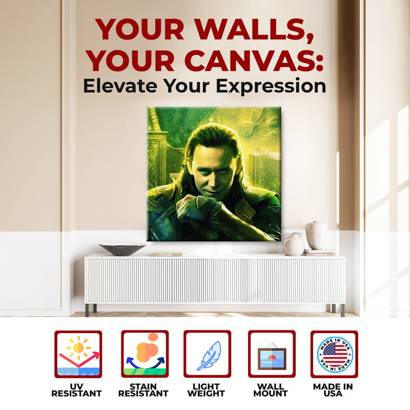 LOKI WALL CANVAS DECOR