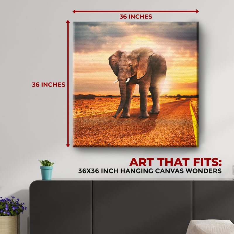 ELEPHANT DECOR CANVAS