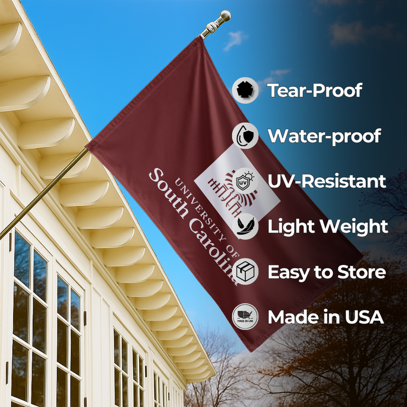 SOUTH CAROLINA UNIVERSITY FLAG