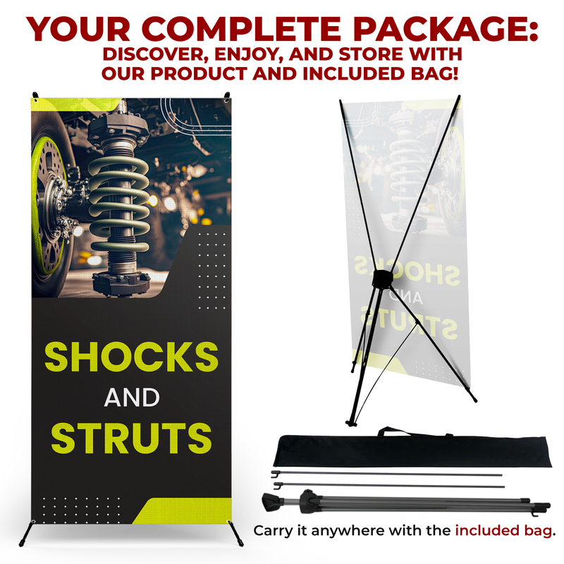 SHOCKS & STRUTS X-BANNER