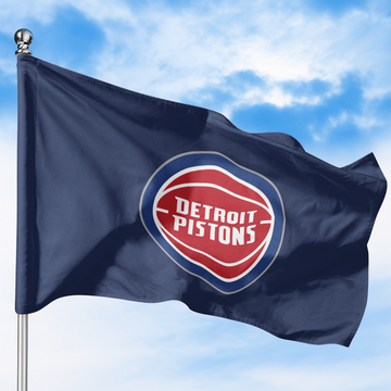 DETROIT PISTONS FLAG