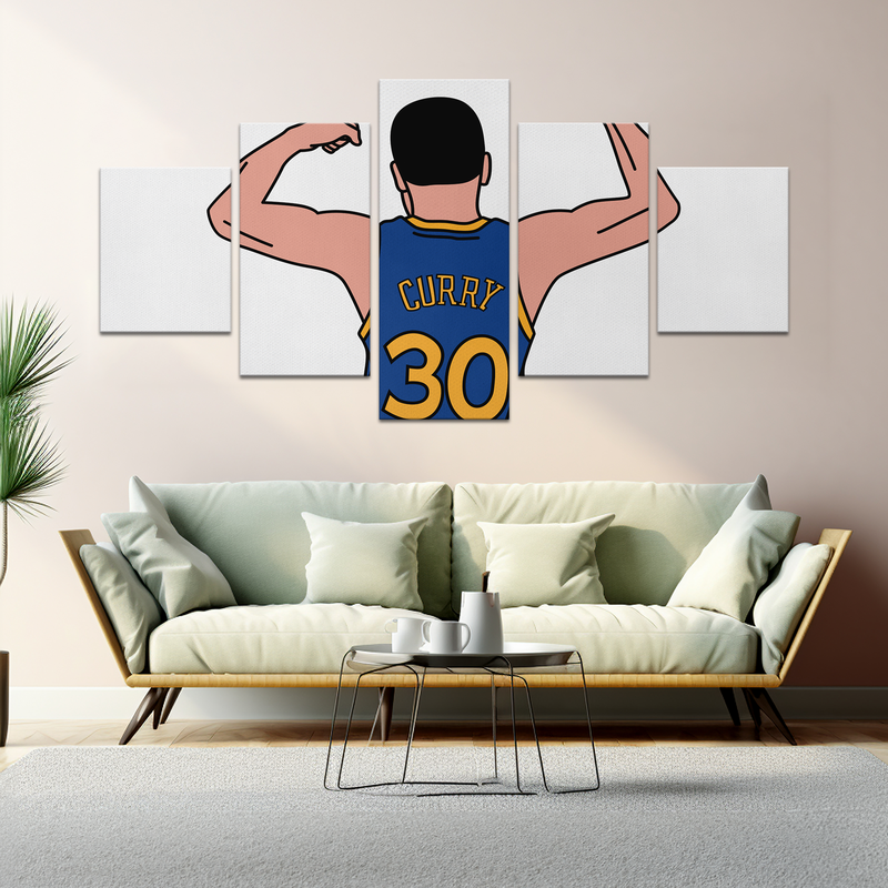 STEPHEN CURRY COMIC STYLE DECOR CANVAS