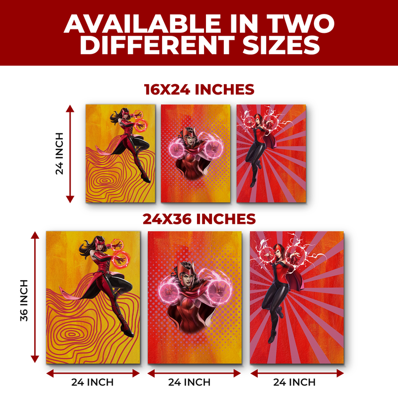 SCARLET WITCH CANVAS DECOR