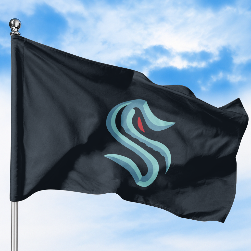 SEATTLE KRAKEN FLAG