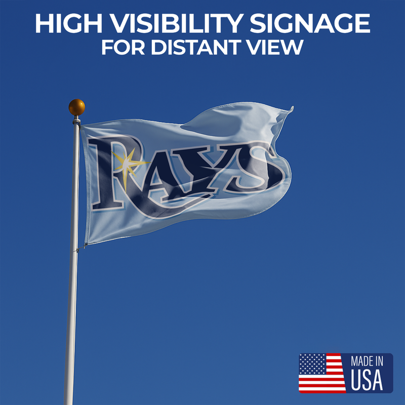 TAMPA BAY RAYS FLAG