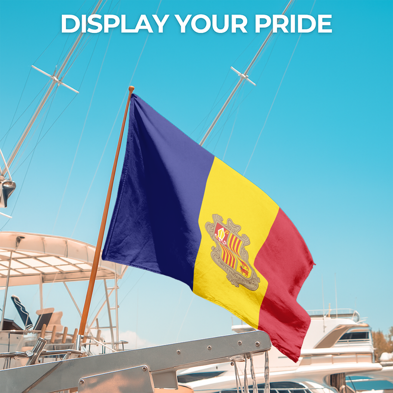 ANDORRA FLAG