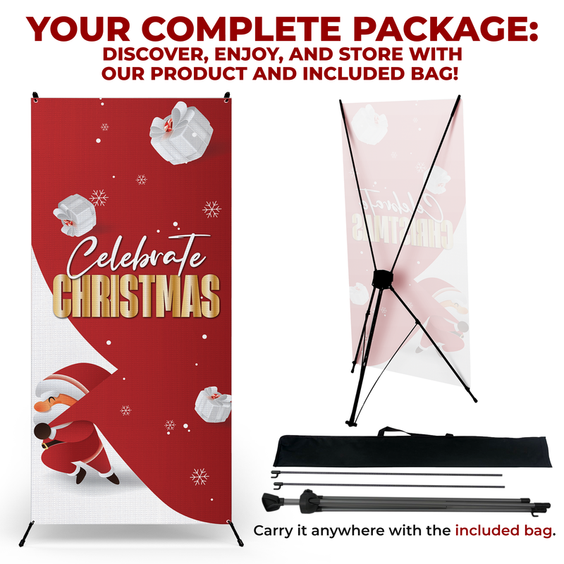 CELEBRATE CHRISTMAS X-BANNER