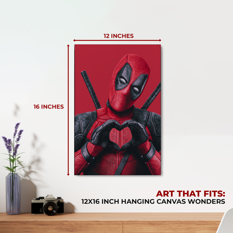 DEADPOOL WALL CANVAS DECOR