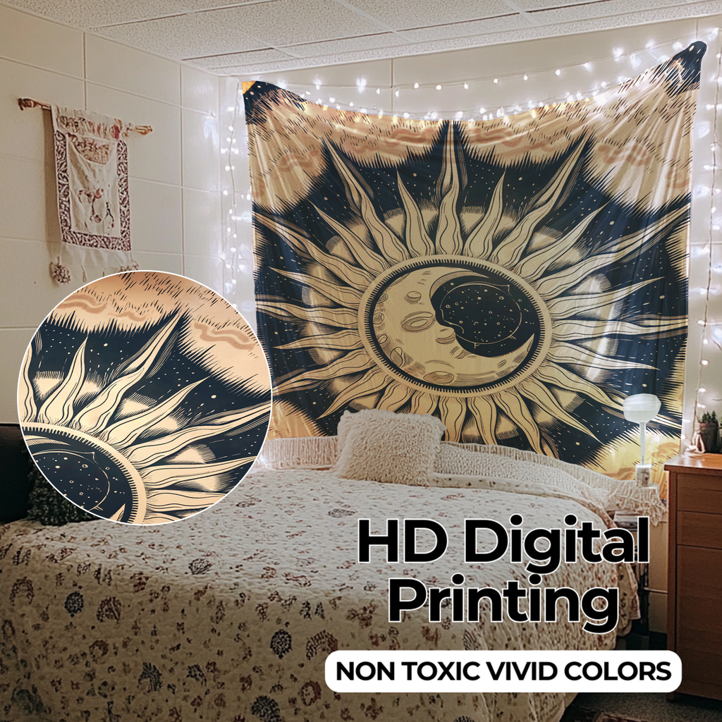SUN & MOON TAPESTRY