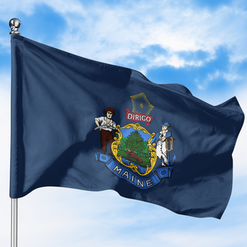 MAINE STATE FLAG