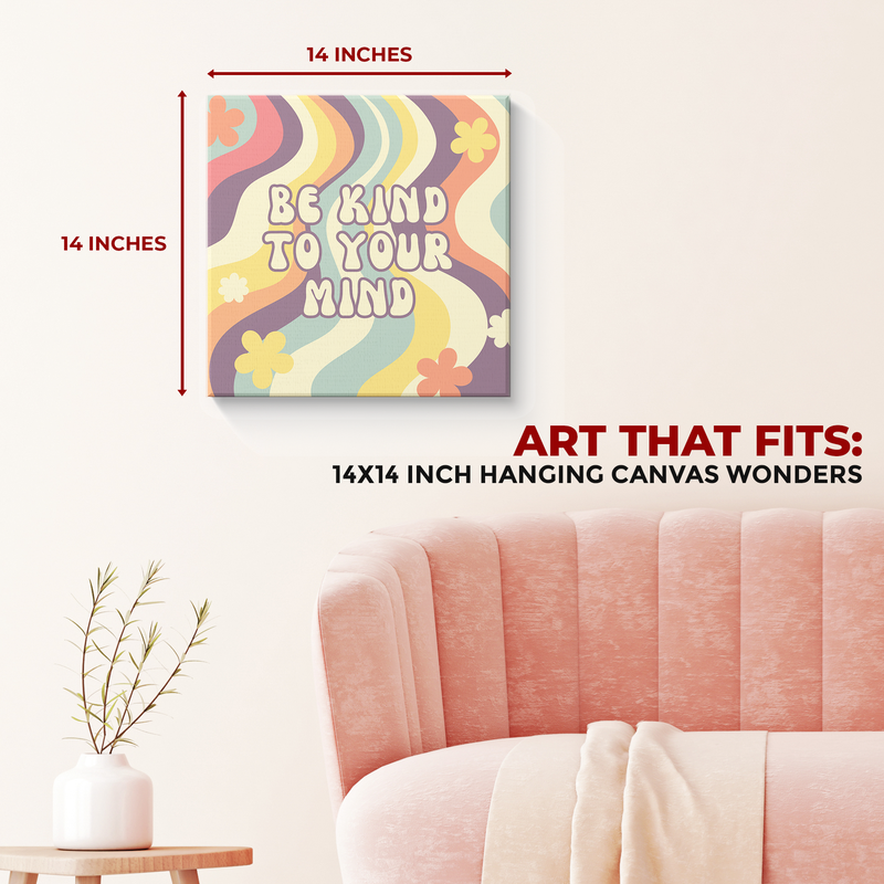 BE KIND DECOR CANVAS
