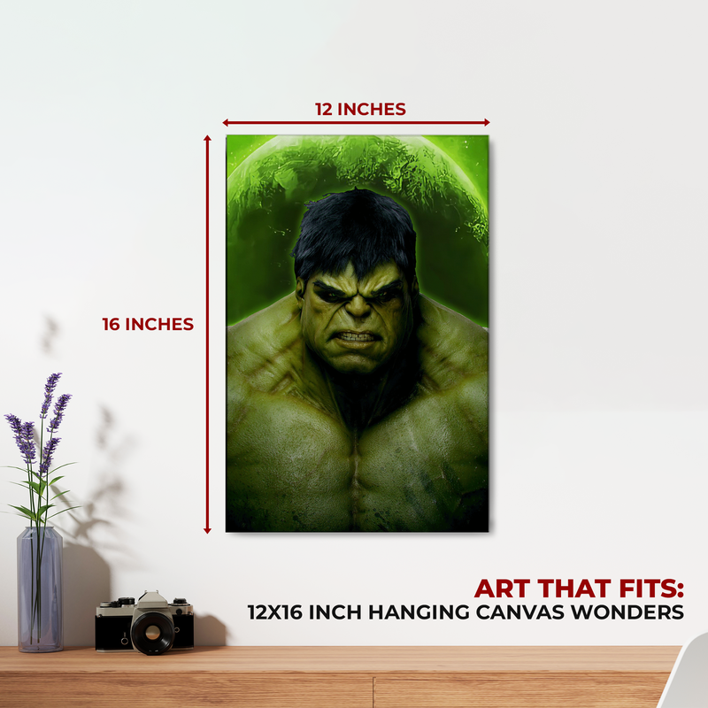 HULK WALL CANVAS DECOR
