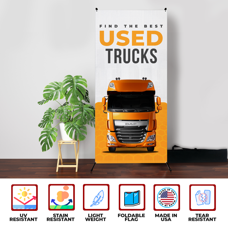 BEST USED TRUCKS X-BANNER