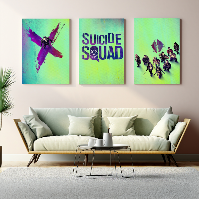 SUICIDE SQUAD WALL CANVAS