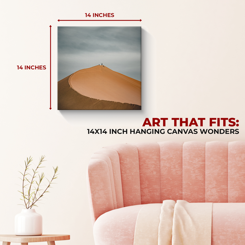 SAND DUNE WALL CANVAS DECOR