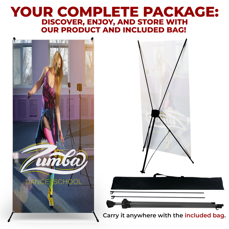 ZUMBA DANCE SCHOOL X-BANNER
