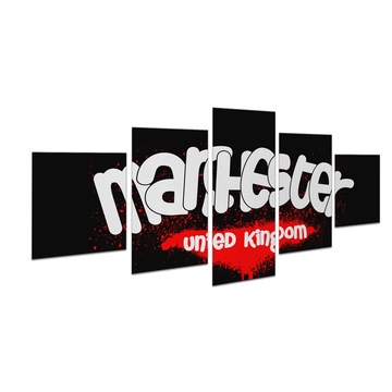 MANCHESTER UNITED KINGDOM URBAN STYLE DECOR CANVAS