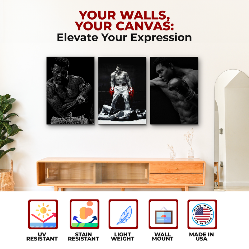 MUHAMMAD ALI WALL CANVAS